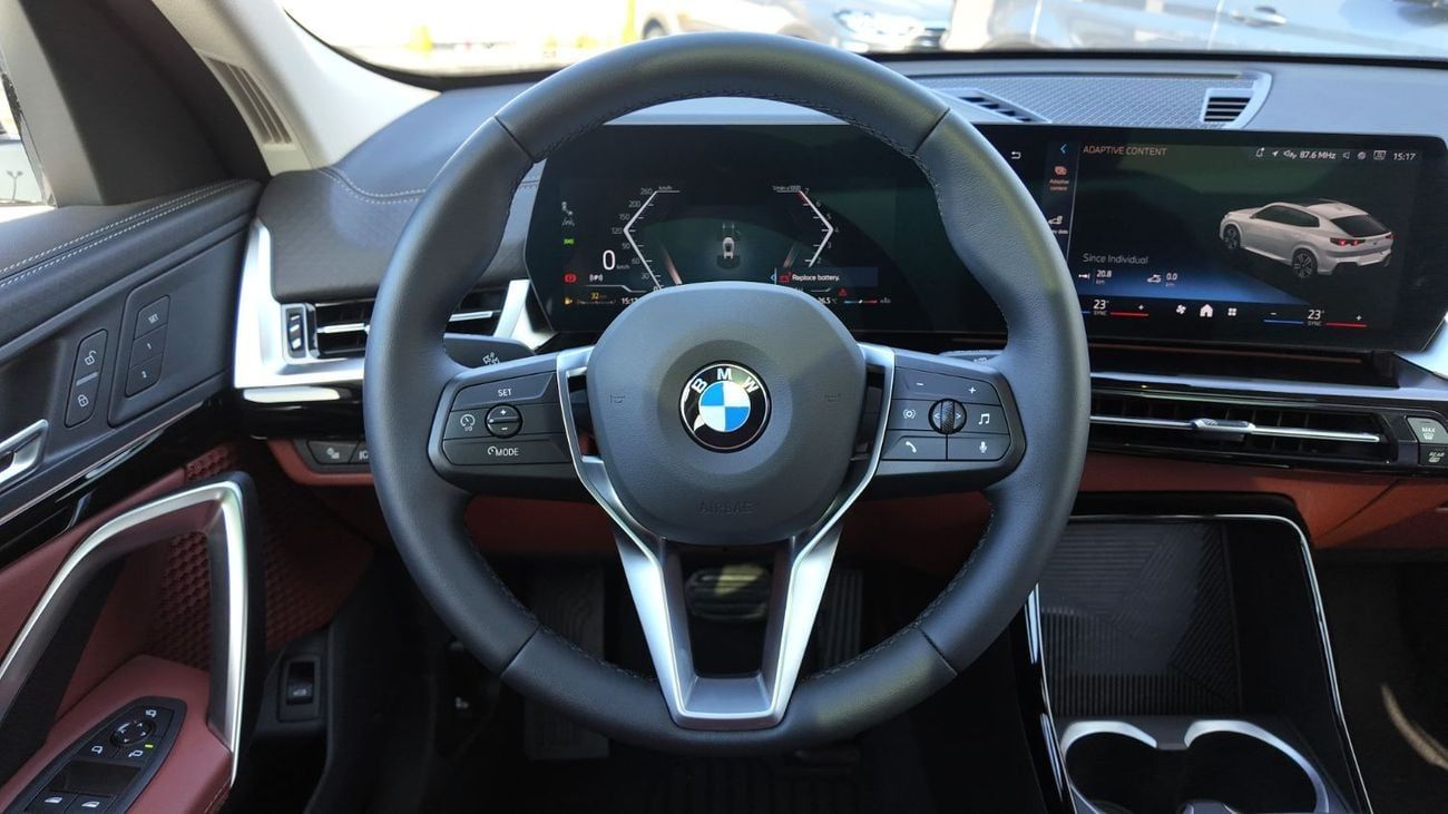 BMW X2 BMW X2 sDrive 25i M Sport 2.0L White Interior Moca