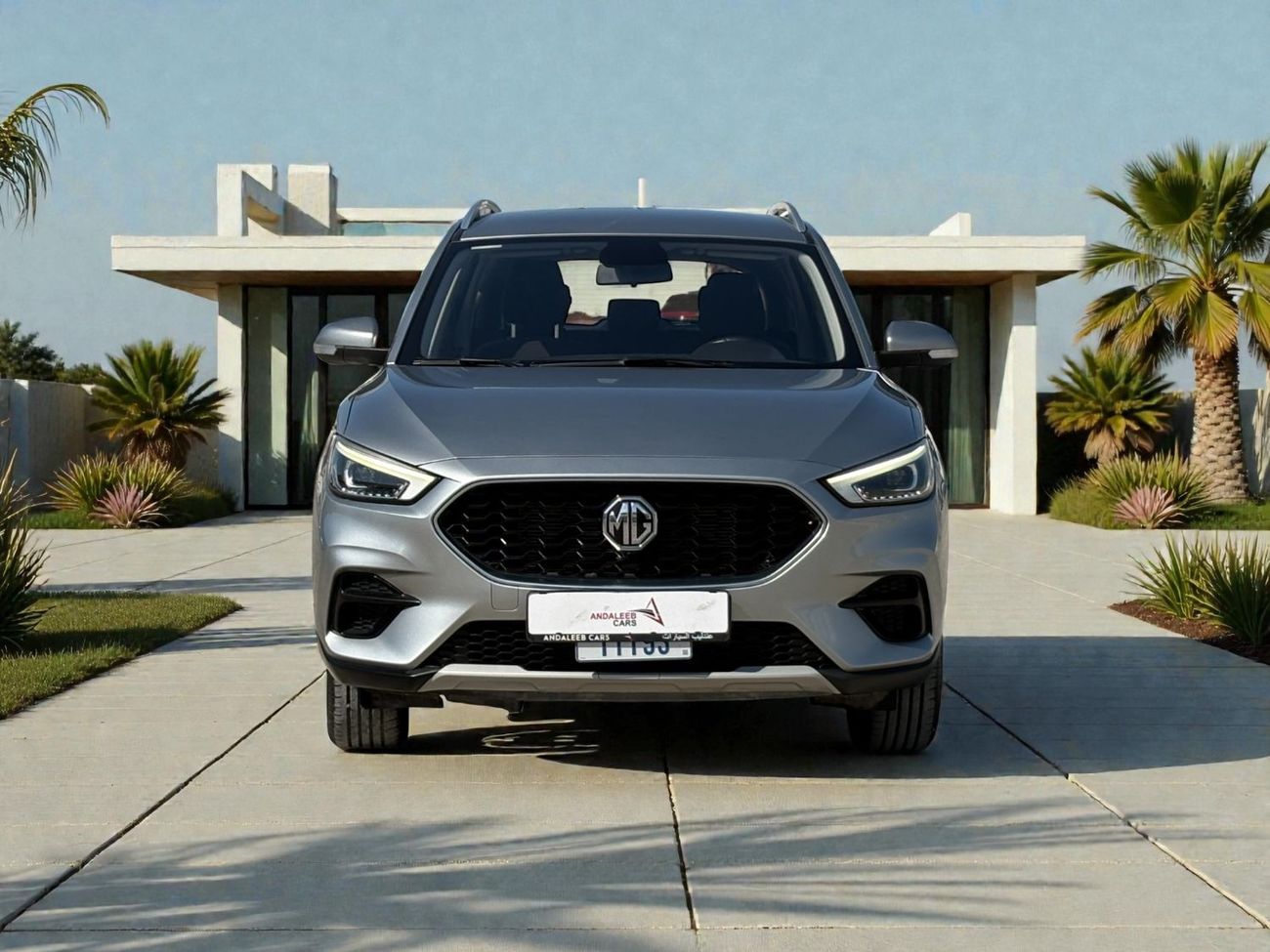 MG ZS ZS | 2024 | GCC SPECS | SILVER EXTERIOR | AED 799 per month