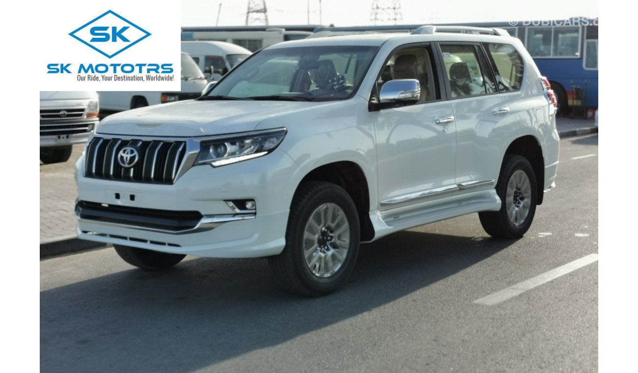 Toyota Prado 2.7L PETROL, 18" ALLOY RIMS, PUSH START, LEATHER SEATS, COOL BOX (CODE # TPW2020)