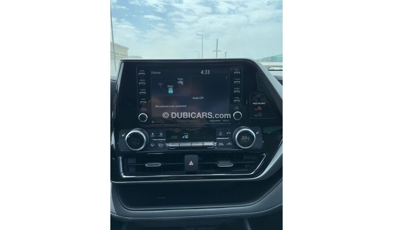 Toyota Highlander TOYOTA HIGHLANDER XLE HYBRID 2021- RED