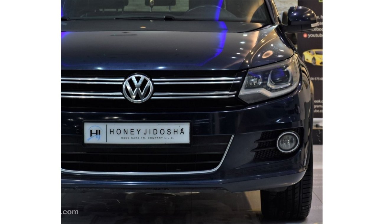 Volkswagen Tiguan EXCELLENT DEAL for our Volkswagen Tiguan R-Line 2.0 TSi 4MOTION 2014 Model!! in Blue Color! GCC Spec