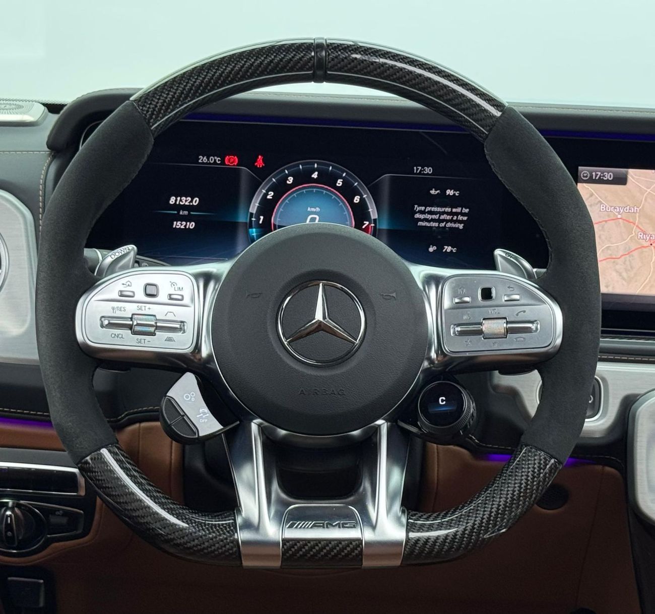 مرسيدس بنز G 63 AMG 2023 Mercedes-AMG G63 G Manufaktur, 2028 Agency Warranty & 2027 Service Contract, Agency FSH, GCC