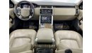 Land Rover Range Rover HSE 2019 Range Rover HSE, 2024 Range Rover Warranty, Full Service History, Low KMs, GCC