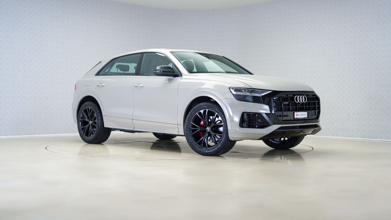 Audi Q8 55 TFSI quattro (340 HP) | AED 4,033 PM | Warranty November 2027 - Service November 2026 | GCC