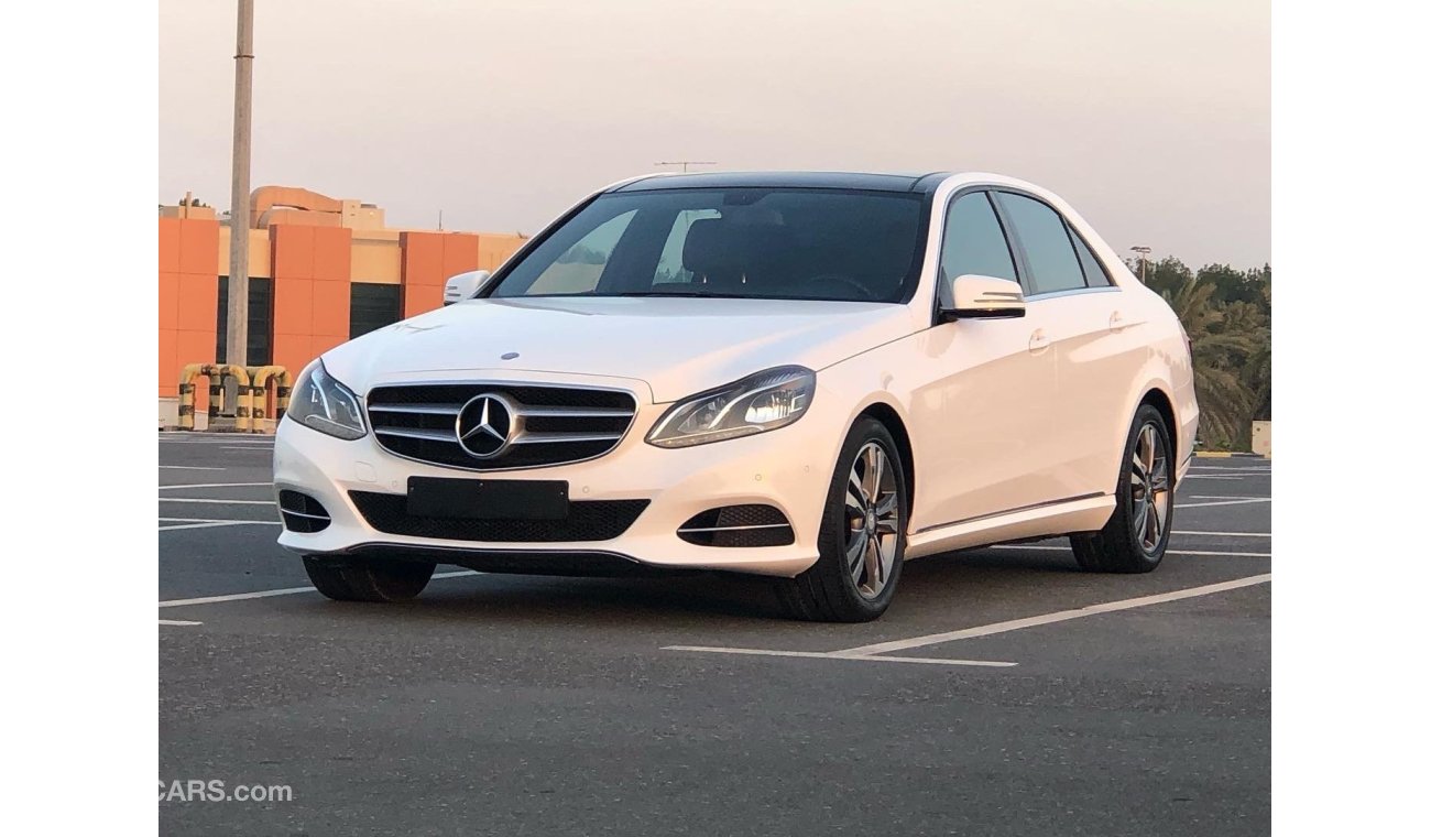 Mercedes-Benz E 250 MODEL 2015 GCCCAR PERFECT CONDITION FULL ORIGINAL PAINT FULL OPTION PANORAMIC ROOF LEATHER SEATS NAV