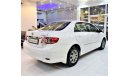 Toyota Corolla EXECELLENT DEAL for this Toyota Corolla XLi 1.8 2012 Model!! in White Color! GCC Specs