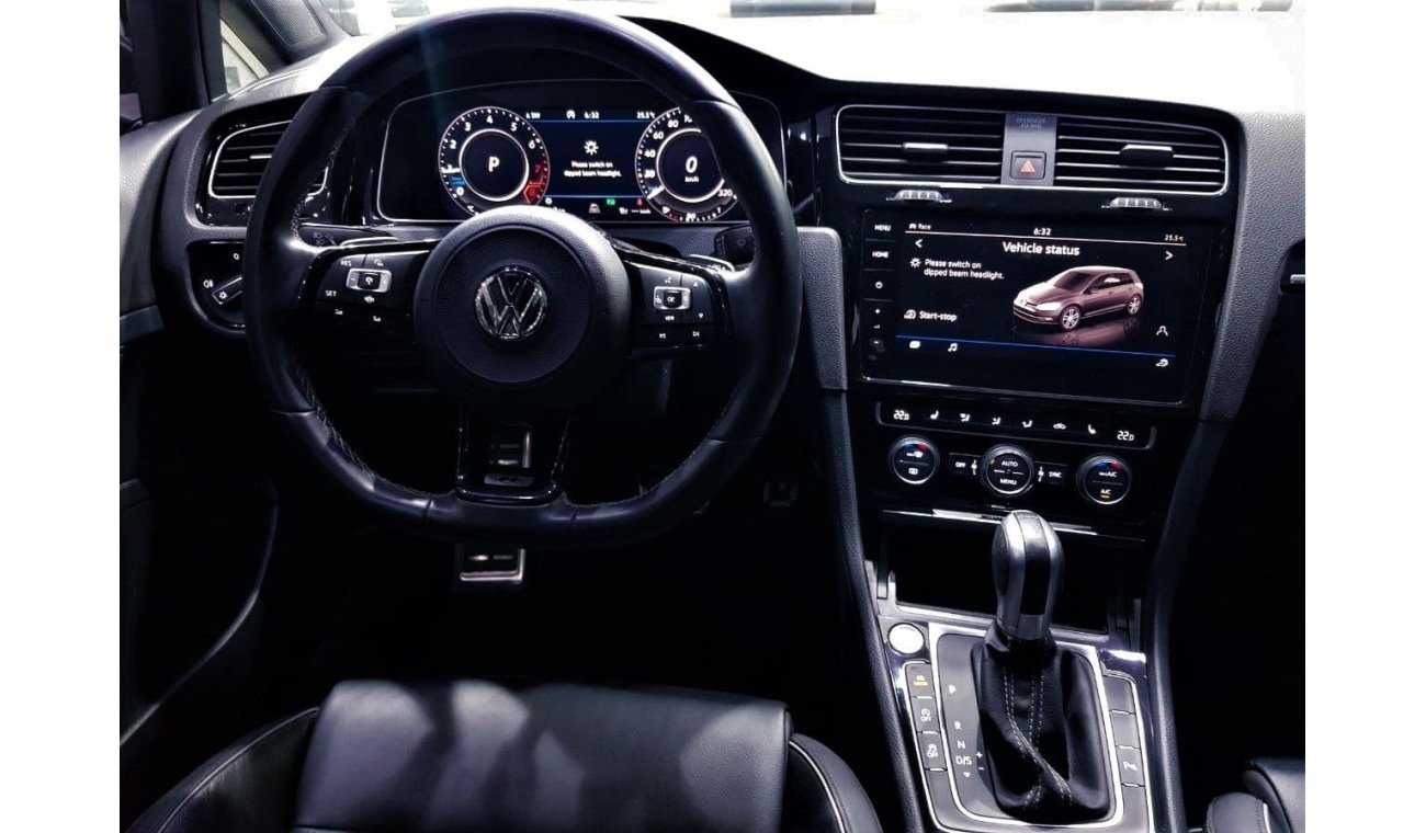Volkswagen Golf VW GOLF R 2019 GCC CAR STILL UNDER DEALER WARRANTY IN PERFECT CONDITION