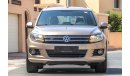 Volkswagen Tiguan R-Line 2016 GCC under Warranty with Zero downpayment.