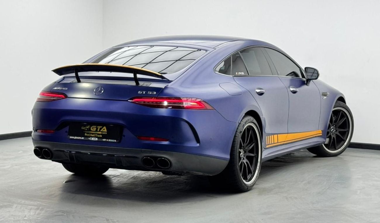 Mercedes-Benz AMG GT 53 2019 Mercedes-Benz AMG GT53 4MATIC, Warranty, Excellent Condition, Japanese Spec, Full PPF