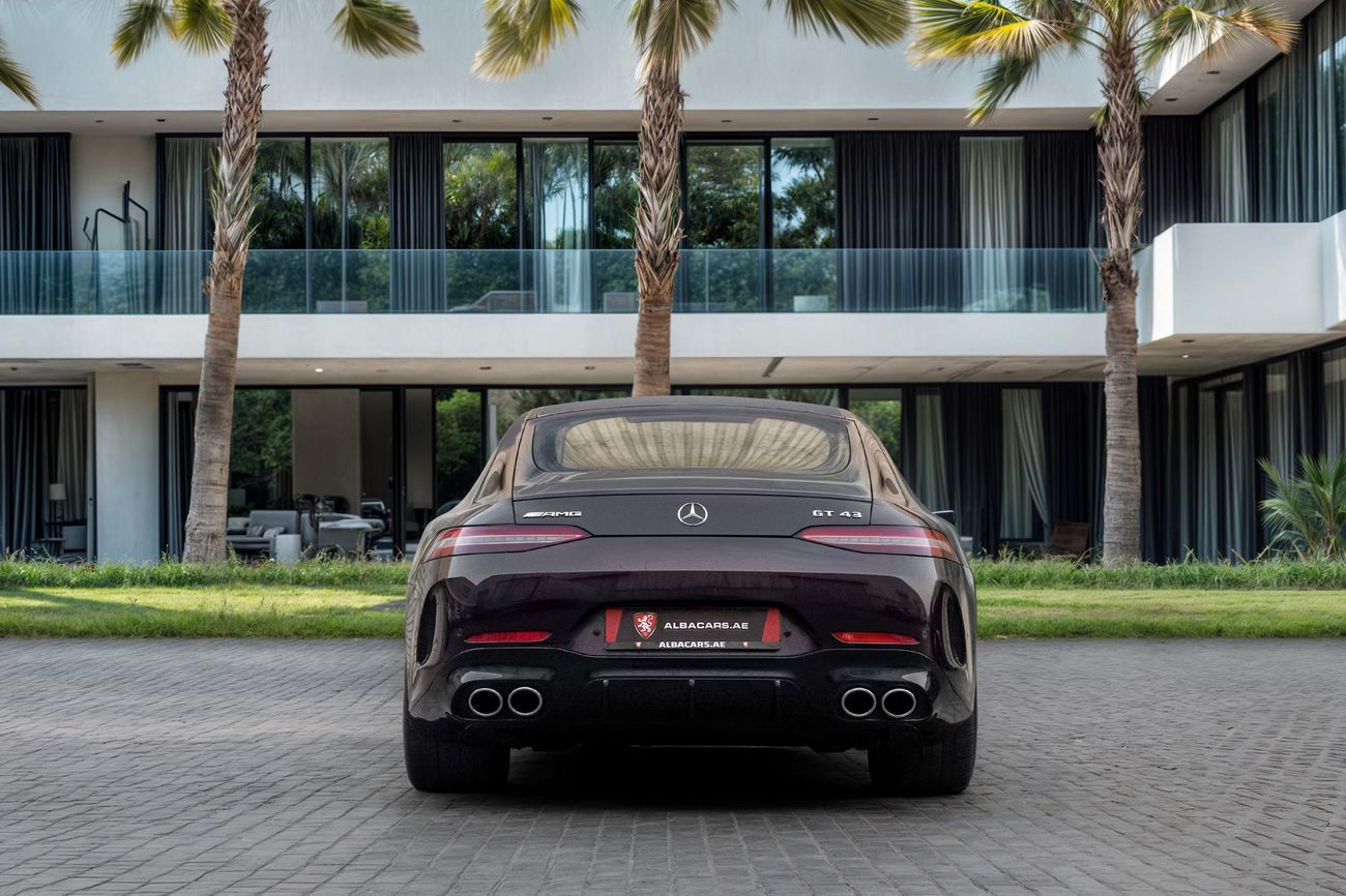 مرسيدس بنز ايه ام جي جي تي 43 AMG GT 43 | 5,484 P.M | 0% Downpayment | Agency Warranty | Full Gargash Service History