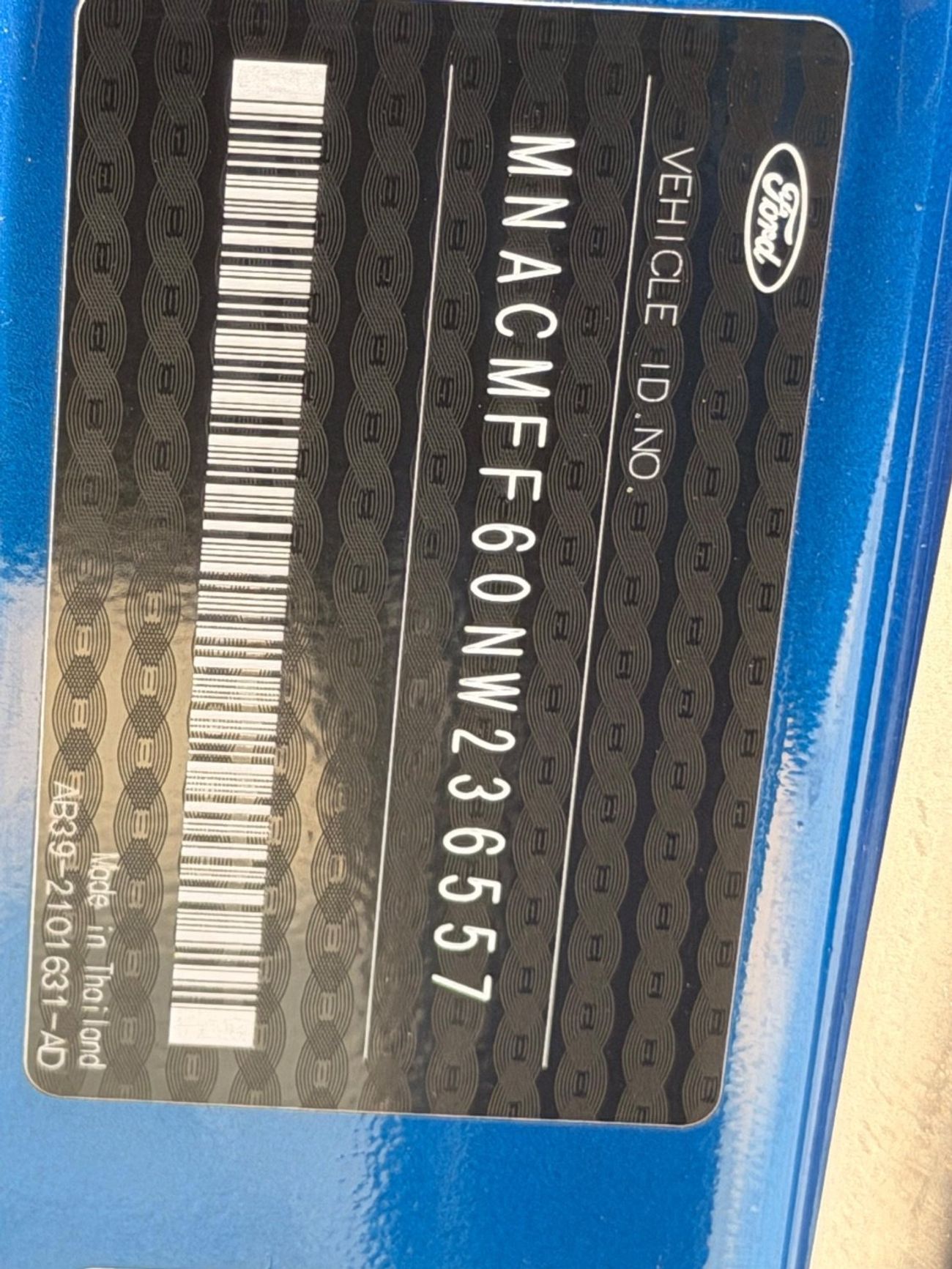 فورد رانجر Sport export from Australia