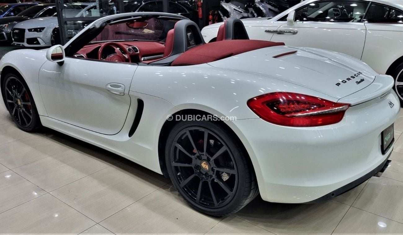Porsche 718 Boxster Std PORSCHE BOXSTER 2015 GCC IN IMMACULATE CONDITION WITH ONLY 54K KM AND FULL PORSCHE SERVICE HISTO