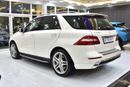 Mercedes-Benz ML 500 EXCELLENT DEAL for our Mercedes Benz ML500 4Matic ( 2013 Model ) in White Color GCC Specs