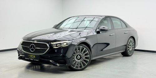 Mercedes Benz E300 2025 Mercedes-Benz E300, 5 Year Mercedes Warranty + Service Contract, Full Mercedes Service History,