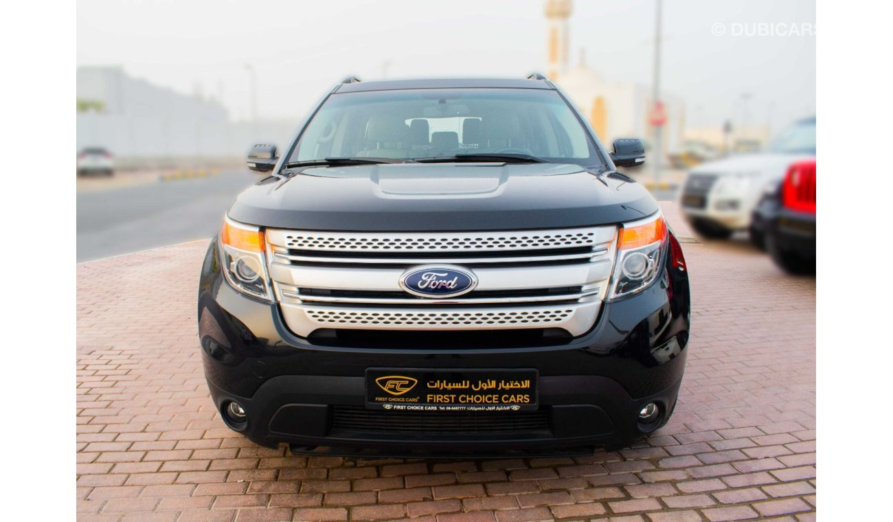 Ford Explorer XLT XLT 2014 | FORD EXPLORER | XLT 4WD | 3.5L V6 7-SEATER | GCC | AGENCY FULL-SERVICE HISTORY | SPEC