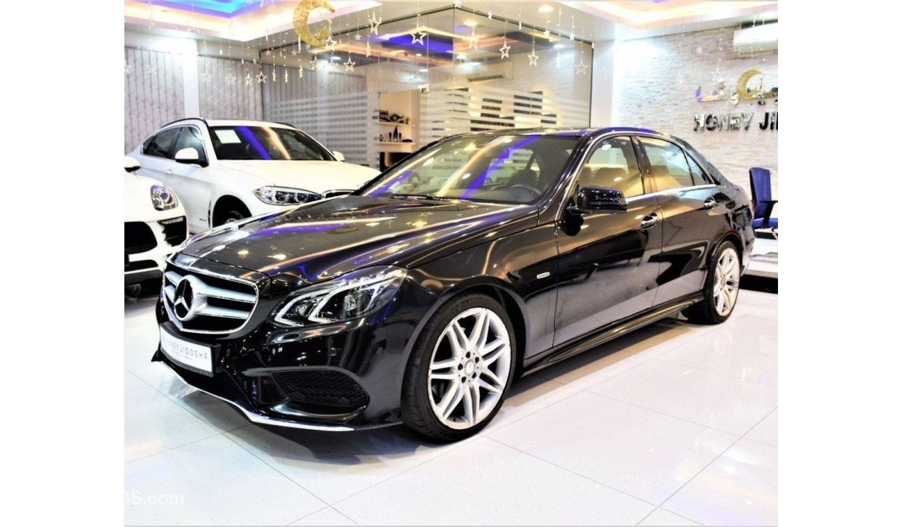 مرسيدس بنز E300 AMAZING Mercedes Benz E300 2016 Model!! in Black Color! GCC Specs