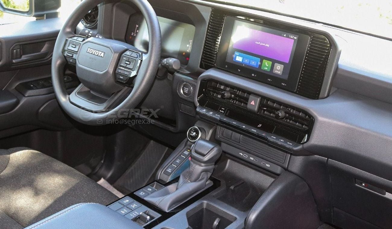 Toyota Prado TX . 2.4L . 8-Speed Automatic . Turbo Petrol . 4WD . 7 Saets . 5 Doors Ready for Export