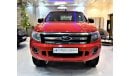 فورد رانجر DIESEL PICKUP ONLY 56000 KM!!! Ford Ranger 4x4 2015 Model ! PickUp! GCC Specs