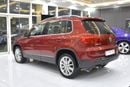 Volkswagen Tiguan SEL EXCELLENT DEAL for our Volkswagen Tiguan 2.0 TSi 4Motion ( 2014 Model ) in Red Color GCC Specs
