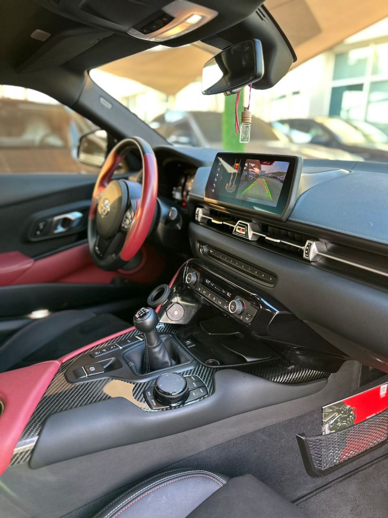 تويوتا سوبرا تويوتا سوبرا GR V6 خليجي صبغ وكالة تشييكات وكاله تحت الضمان جير عادى بحاله ممتازه