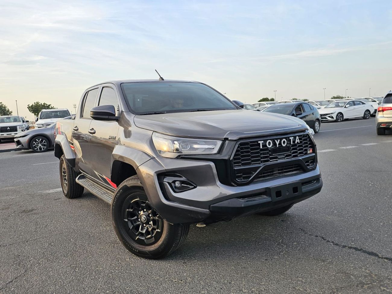 Toyota Hilux Toyota Hilux GR 2021Model 2.7 v4 Engine Fuel.Petrol LHD colour Black Transmission Automatic Interior