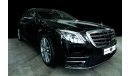 مرسيدس بنز S 560 MERCEDES BENZ S560 2018 - GCC UNDER WARRANTY  AND SERVICE