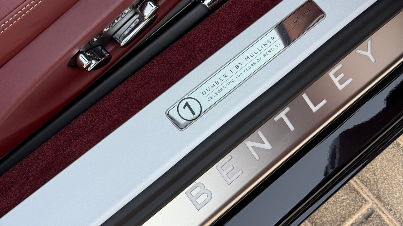 Bentley Continental GTC 1 of 100 Continental GTC Number 1 Edition by Mulliner