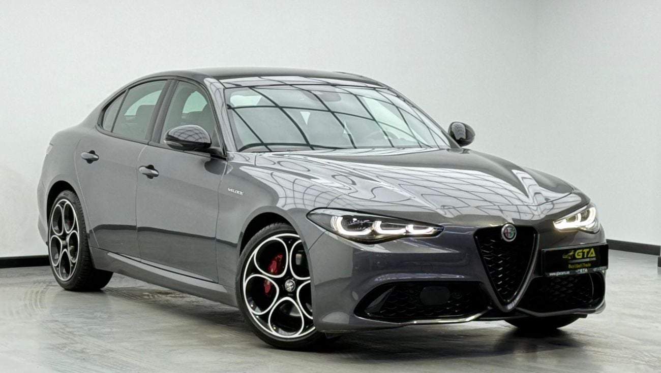 ألفا روميو جوليا 2024 Alfa Romeo Giulia Veloce Q2 MCA, 2028 Agency Warranty+Service Contract, Agency FSH, GCC