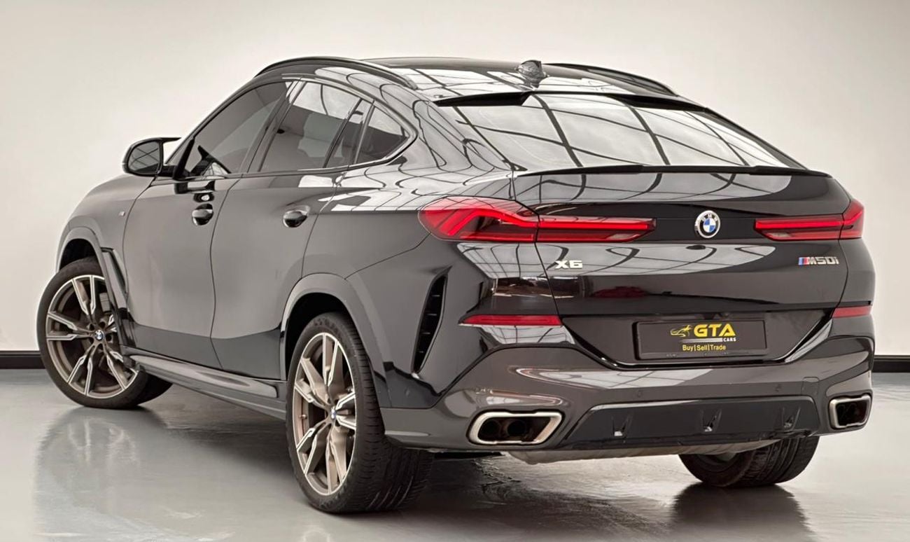BMW X6 2021 BMW X6 M50i M-Sport, 05/2026 BMW Warranty + Service Package, BMW Full Service History, GCC