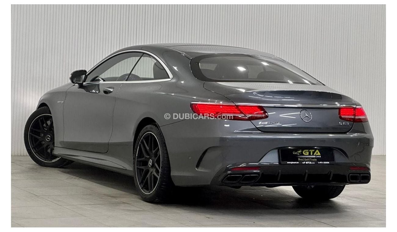 Mercedes-Benz S 63 AMG Std 2018 Mercedes Benz S63 AMG Coupe, Warranty, Full Options, Low Kms, Excellent Condition, GCC