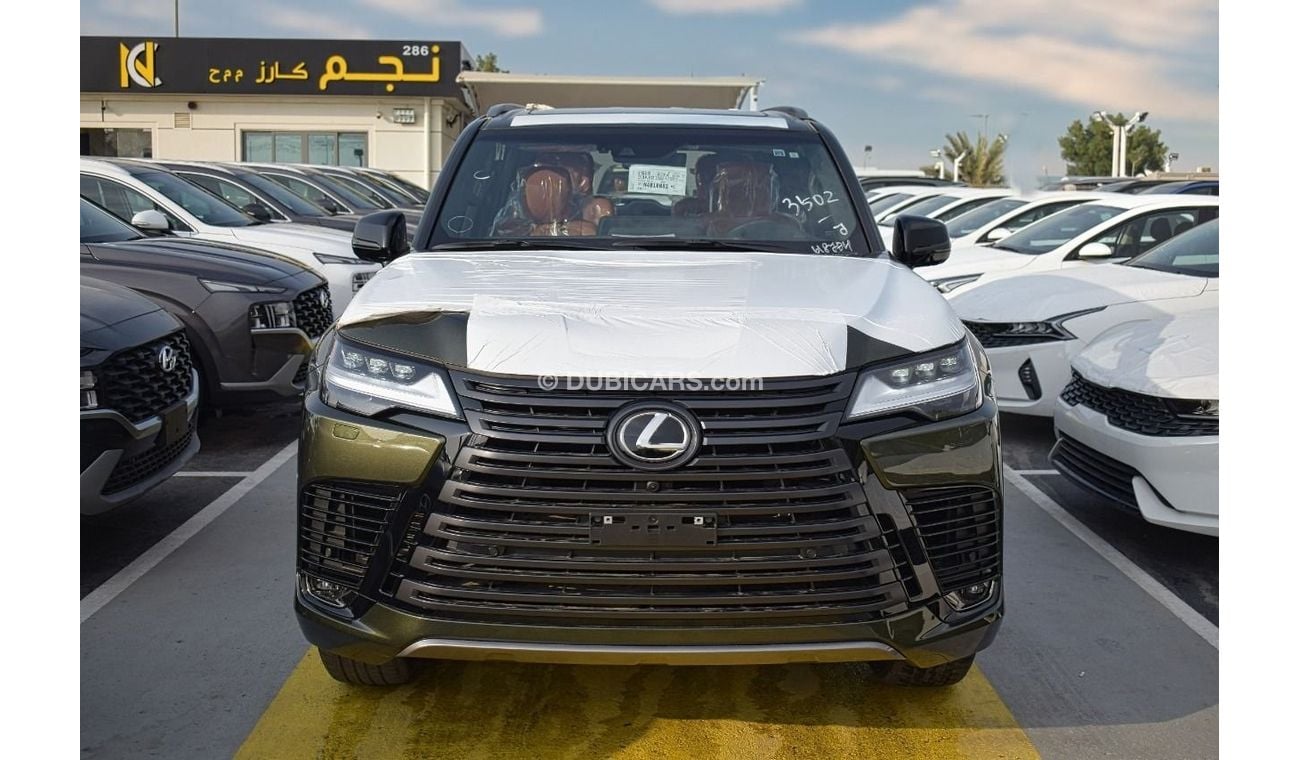Lexus LX 600 VIP LAUNCH EDITION  w/Black Package LX600 - VIP BLACK EDTION - GREEN COLOR - 2022