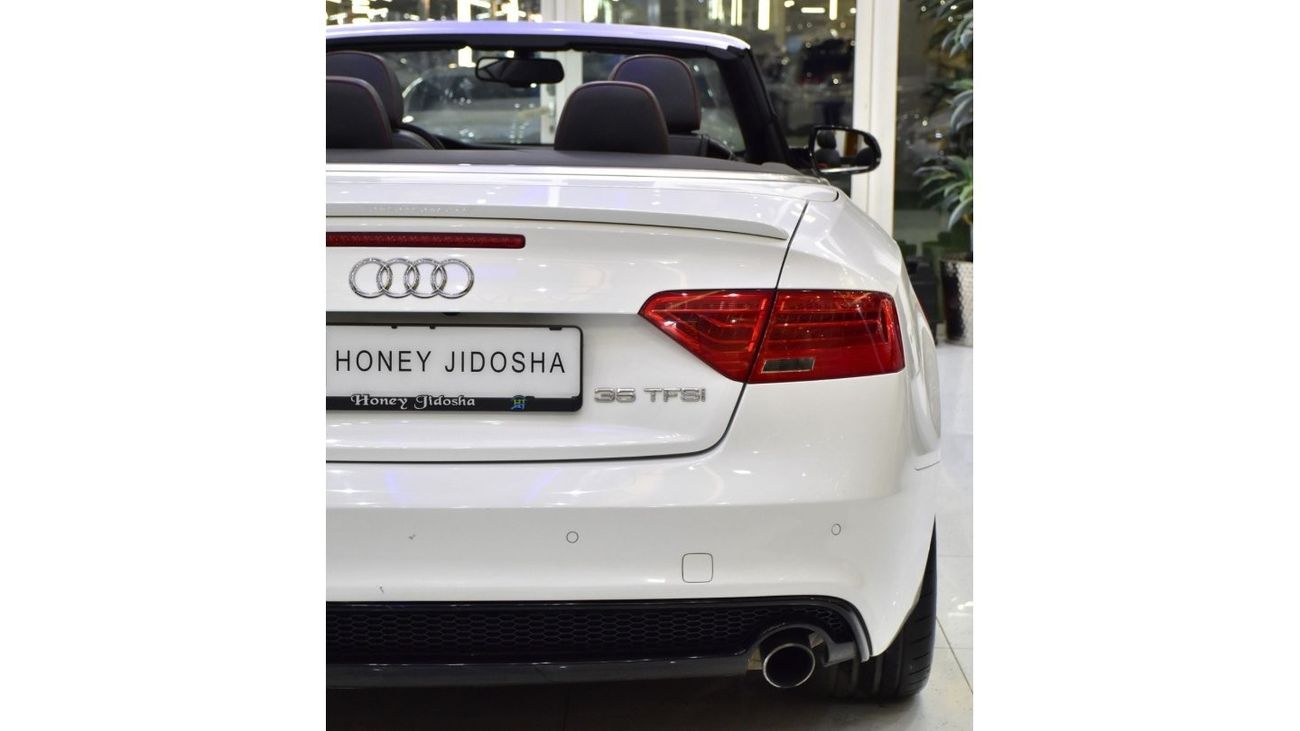 Audi A5 EXCELLENT DEAL for our Audi A5 35TFSi S-Line Convertible ( 2016 Model ) in White Color GCC Specs