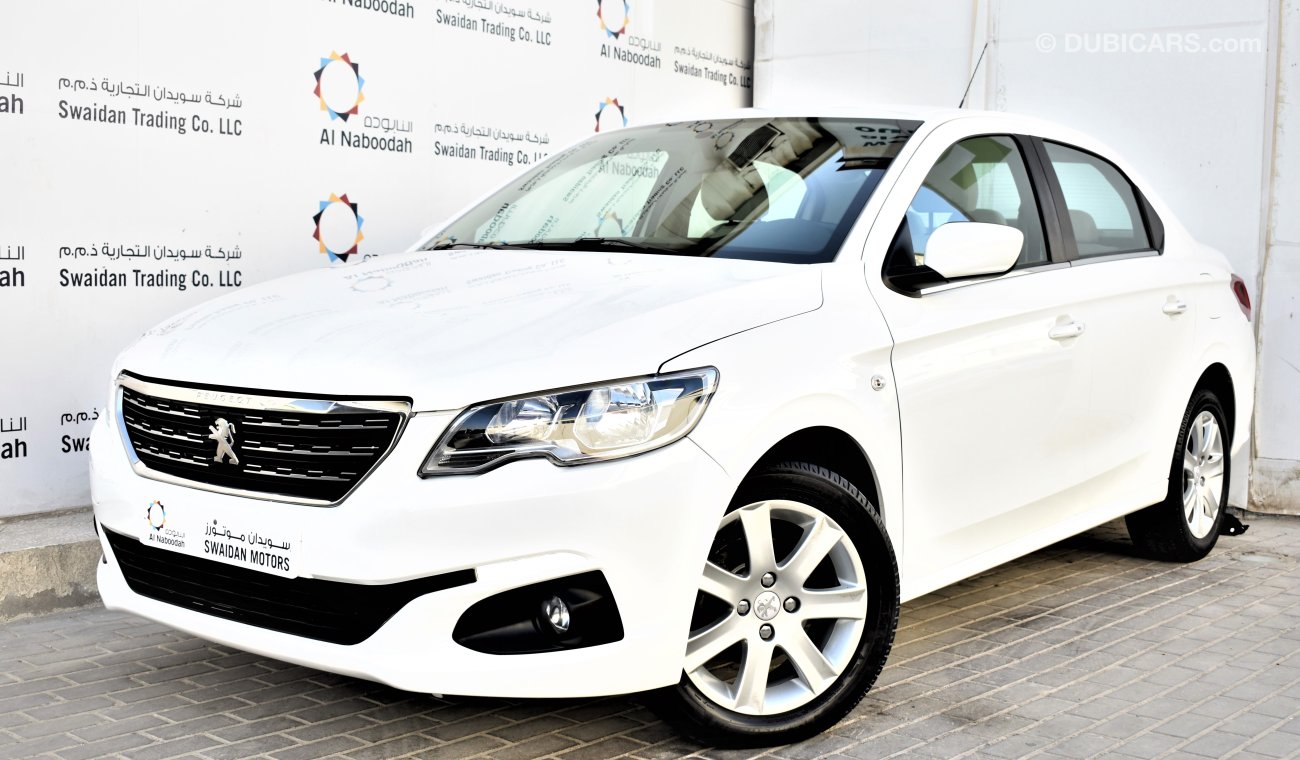 Peugeot 301 1.6L ALLURE 2018 GCC RAMADAN OFFER INSURANCE/SERVICE/WARRANTY