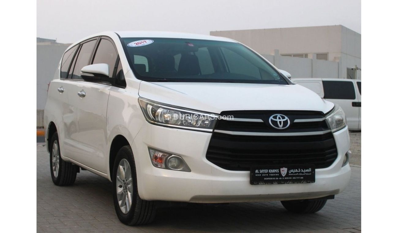 Toyota Innova SE Toyota Innova 2017 GCC in excellent condition