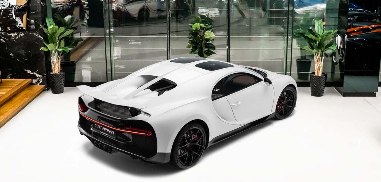 بوغاتي شيرون 8.0L W16 Quad-Turbocharged Engine