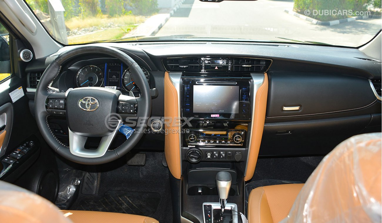 تويوتا فورتونر Toyota Fortuner 2020YM 4.0L V6 PETROL A/T VXR PLATINUM Full option-2.7&Diesel Available-White color