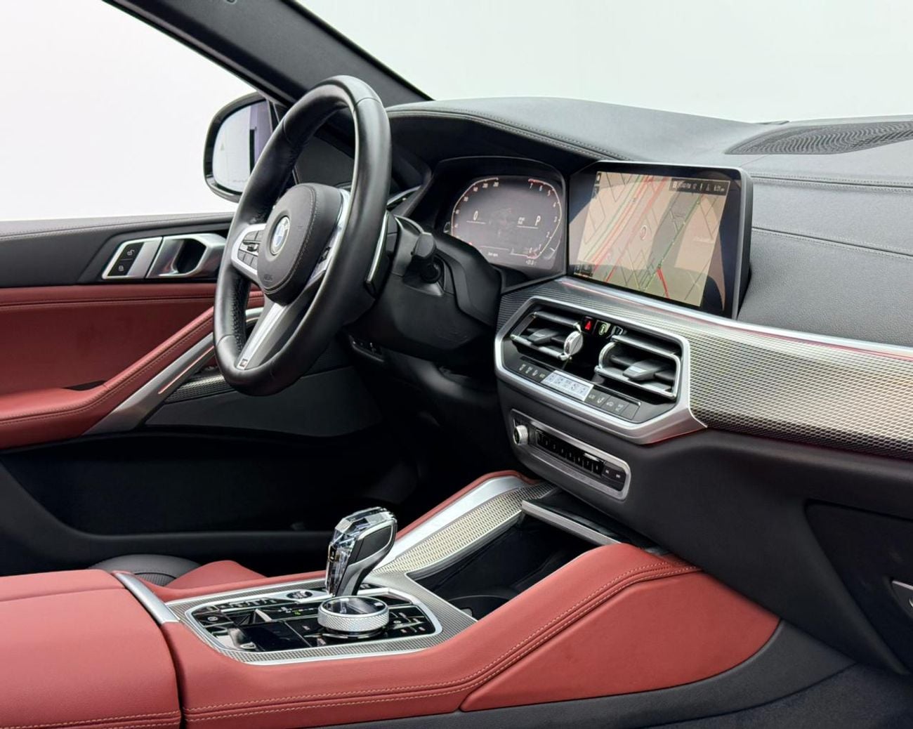 بي أم دبليو X6 2023 BMW X6 xDrive40i M-Sport, 2028 BMW Warranty + Service Pack, Full BMW Service History, GCC