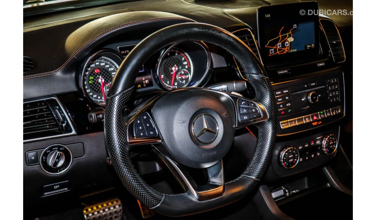 مرسيدس بنز GLE 43 AMG Mercedes-Benz GLE 43 AMG 2018 GCC under Agency Warranty with Flexible Down-Payment.