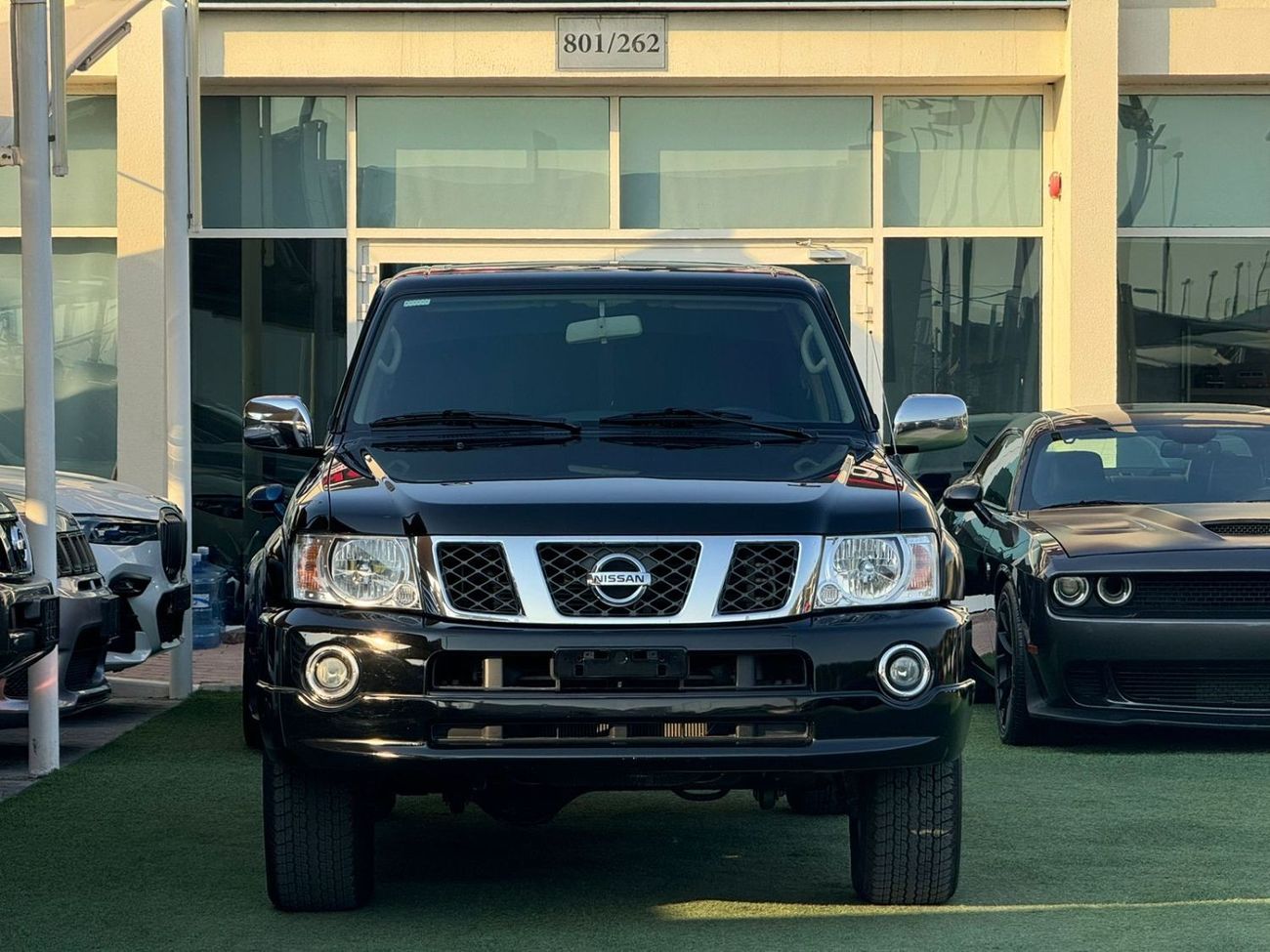 نيسان باترول سفاري نيسان باترول سفارى 2021 خليجي صبغ وكاله تشييكات وكاله