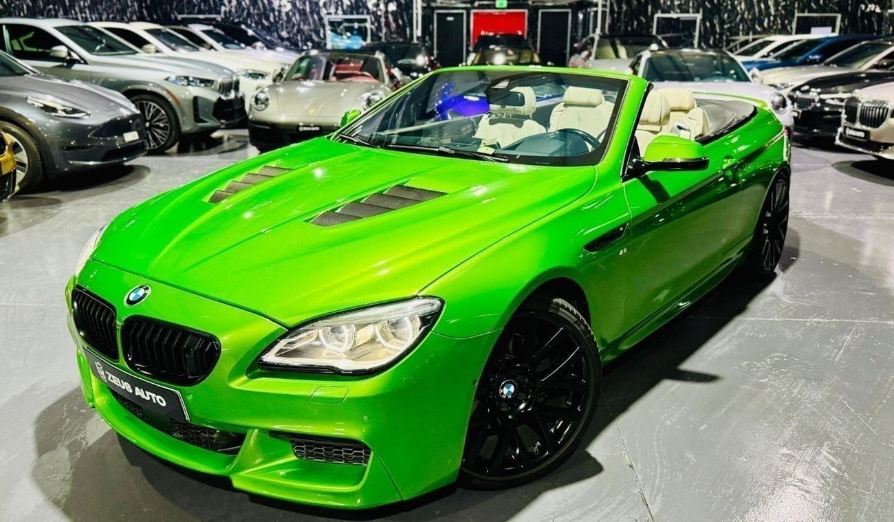 BMW 650i M Sport 4.4L (443 HP) 2016 BMW 650i M-Sport, Full BMW service History, Excellent Condition, GCC