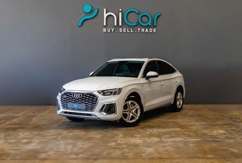 Audi Q5 AED 2,490 P.M • 0% Downpayment • Audi Q5 Coupe 45TFSI S Line • 1 Year Warranty