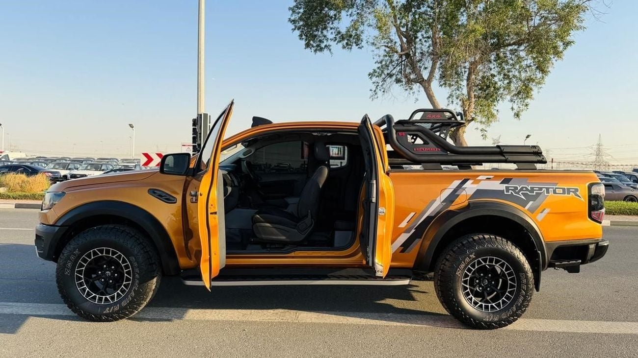 فورد رانجر RAPTOR BODY KIT INSTALLED | HEAVY 4X4 SPORTS BAR WITH BASKET | ROOF MOUNTED LED LIGHTS | AUTOMATIC T