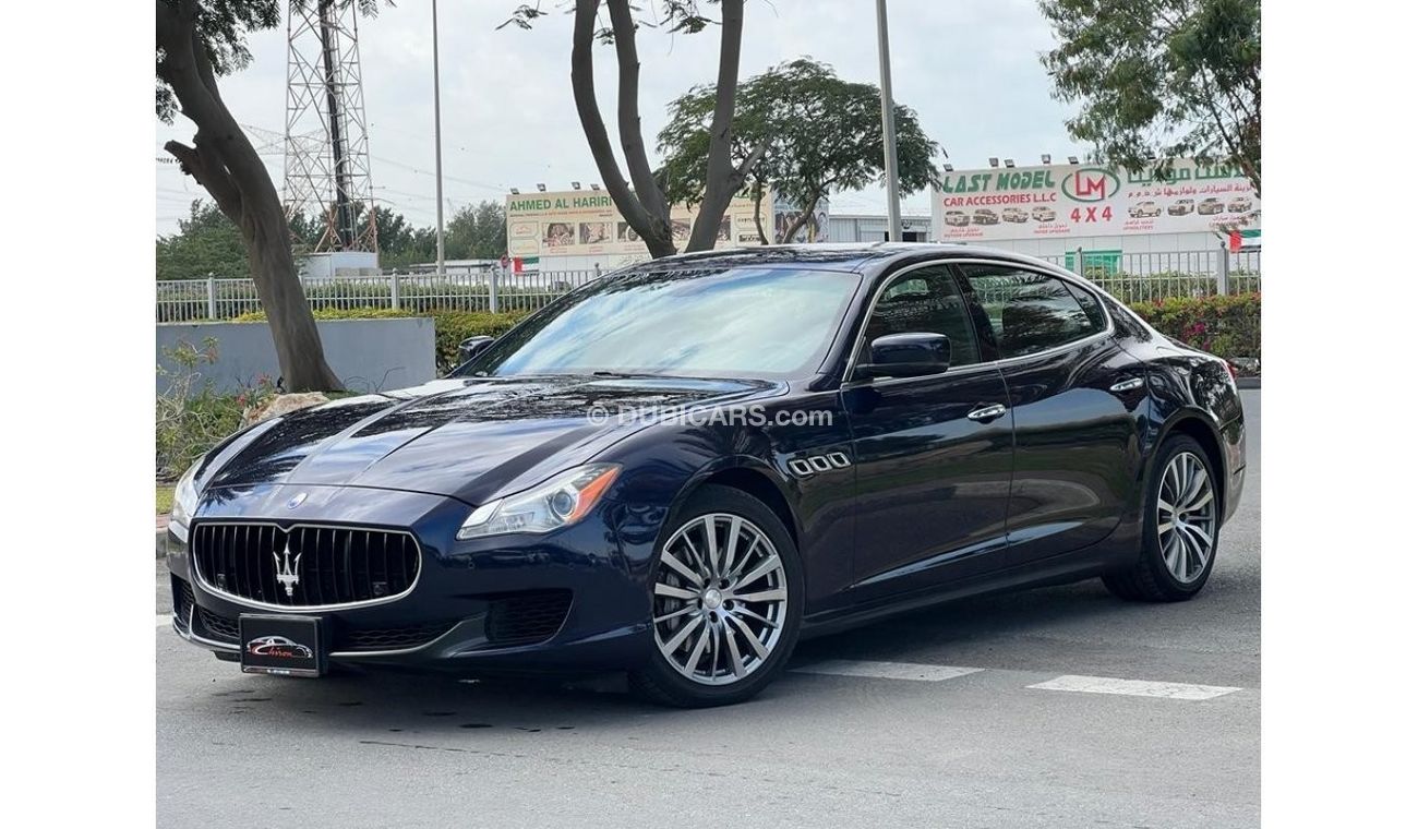 Used Std MASERATI QUATTROPORTE 2016 GCC FULL OPTION SERVICE HISTROY