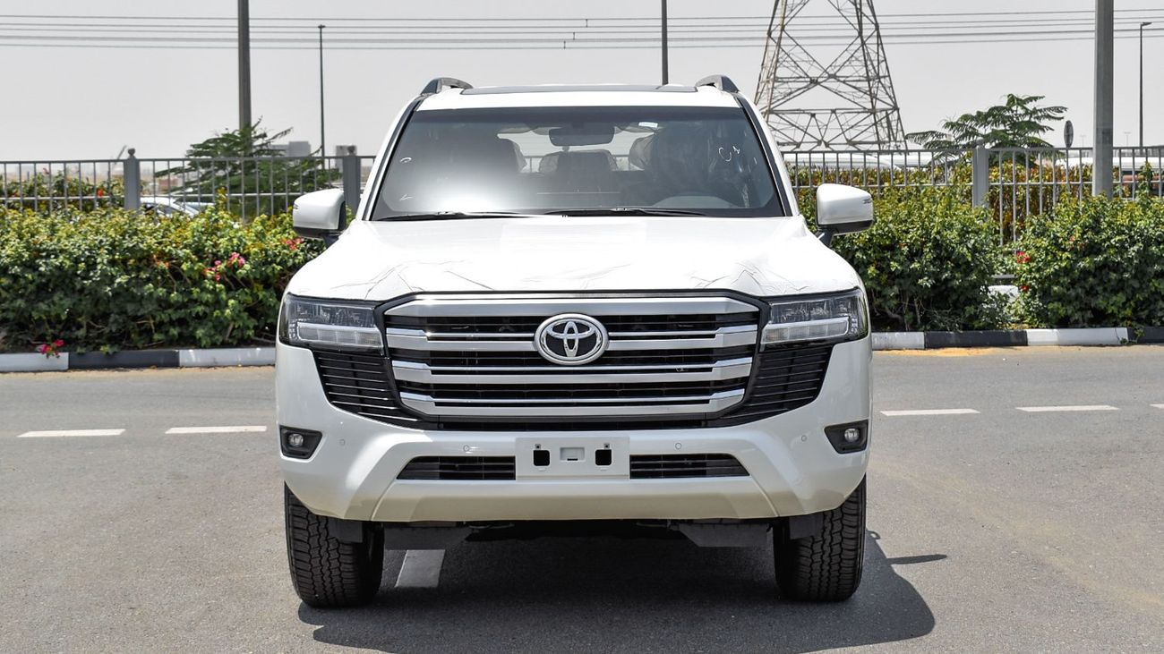 تويوتا لاند كروزر ECT0074 - Toyota Land Cruiser 300 GXR - 4.0L Petrol - White/Black