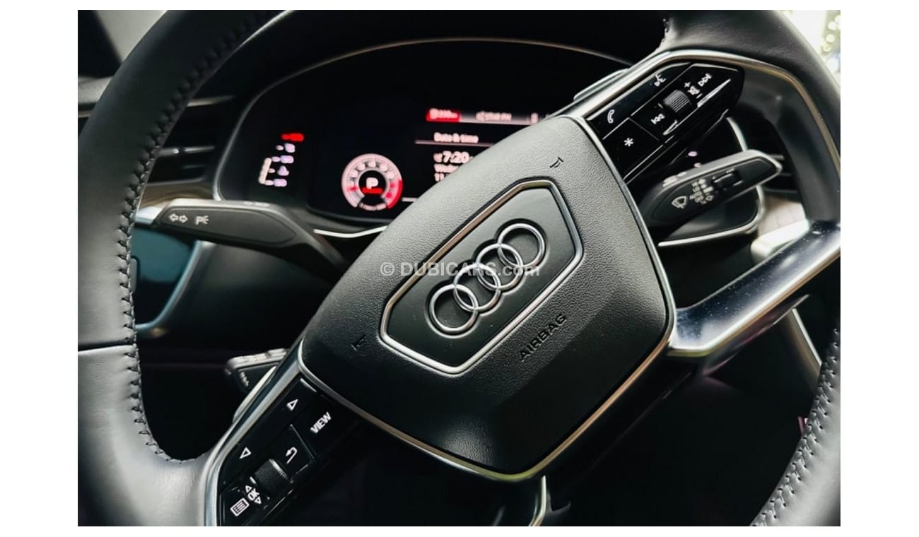 Audi A6 55 TFSI quattro S-Line GCC .. FSH .. V6 .. S line .. Perfect Condition .. Top Range