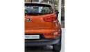 Kia Sportage EXCELLENT DEAL for our KIA Sportage ( 2016 Model ) in Orange Color GCC Specs