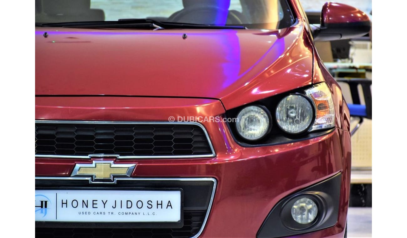 شيفروليه سونيك AMAZING Chevrolet Sonic 2014 Model!! in Red Color! GCC Specs