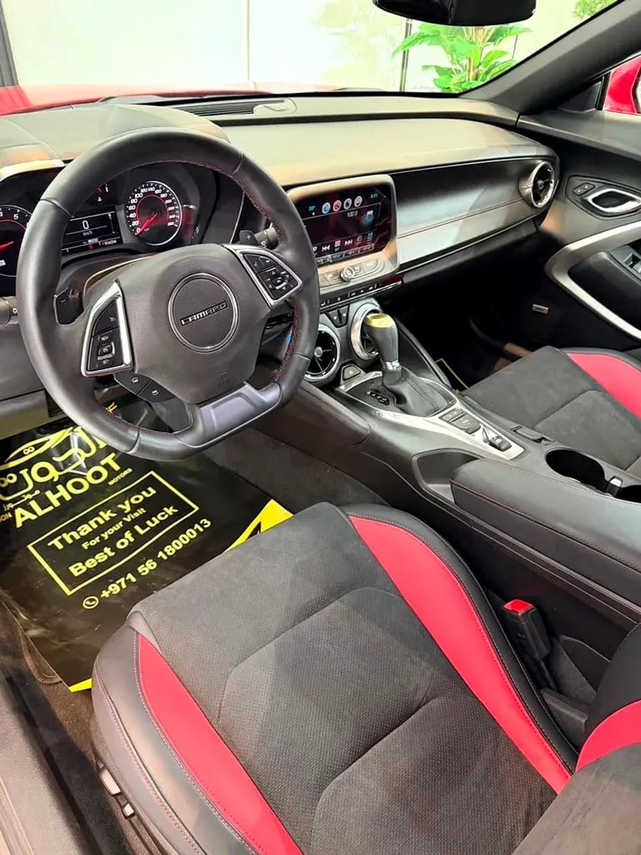 شيفروليه كامارو Lovely Red || GCC || Amazing Interior Color || Recently Serviced ||Low Mileage