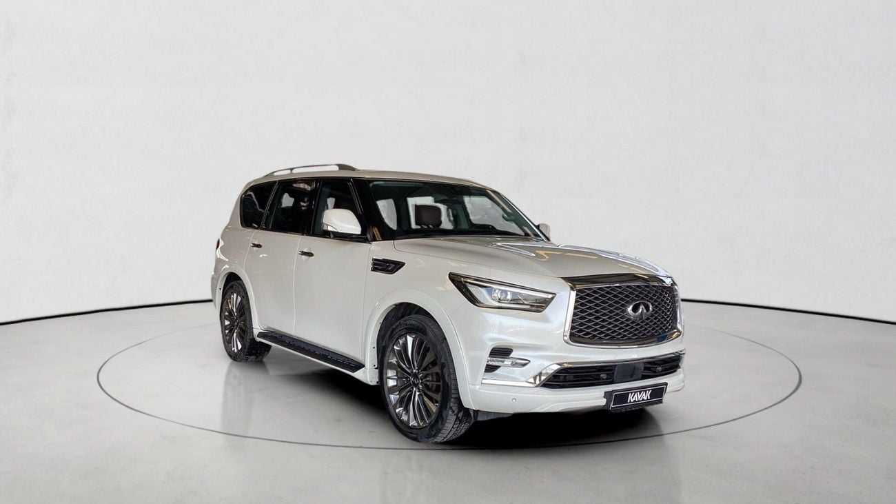Infiniti QX80 5.6 8STR 4WD AUTO LUXE PROACTVE TOW | Guaranteed Warranty | 0 Down Payment