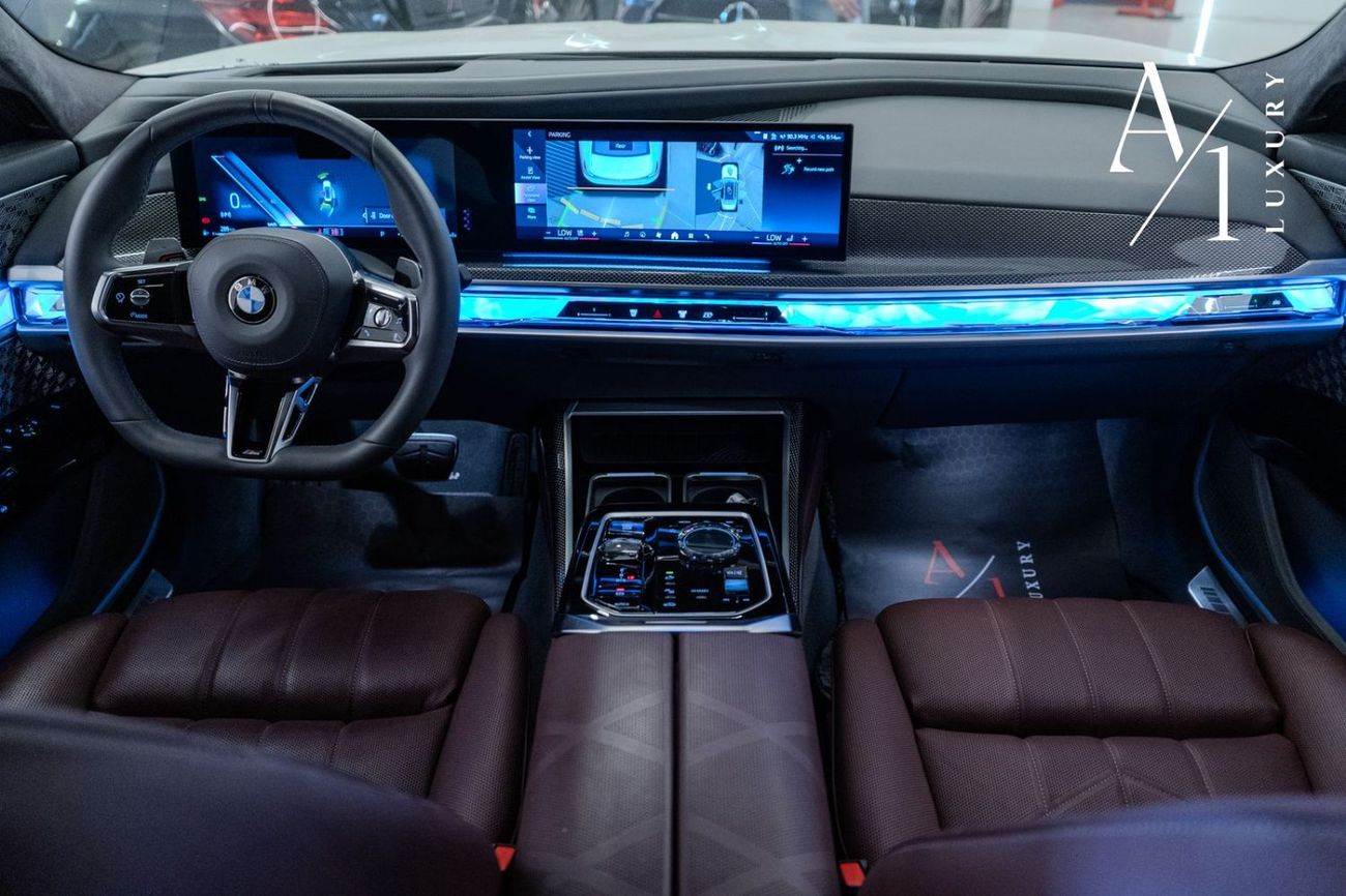 BMW 760Li xDrive M-Sport (563 HP) 2023 BMW 760i xDrive M-Sport, 2028 BMW Warranty + Service Pack, Fully Loaded